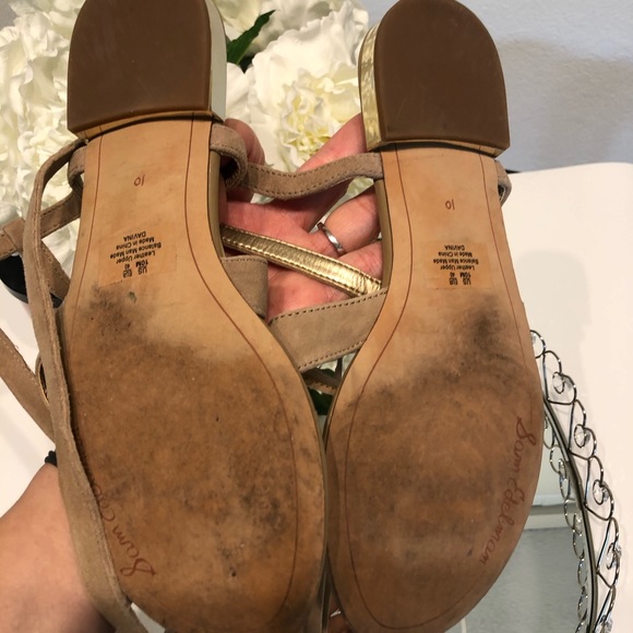 Sam Edelman , DAVINA suede lace up sandals - Picture 6 of 15